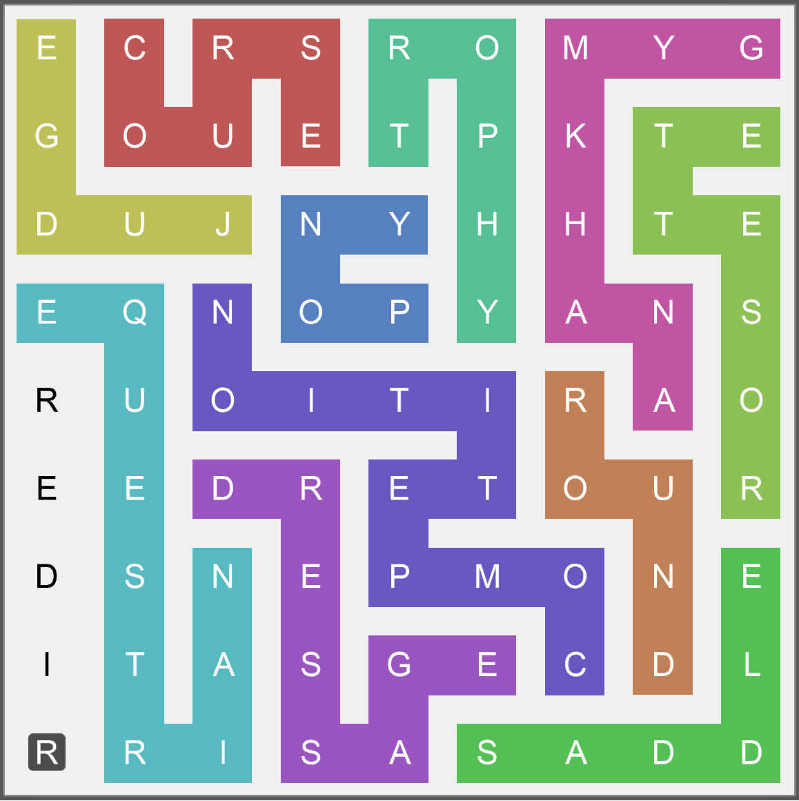 Puzzle Page Word #39 s Snake Septemeber 25 2019 Answers PuzzlePageAnswers net