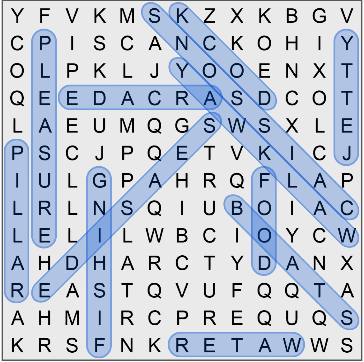 Puzzle Page Word Search November 24 2019 Answers PuzzlePageAnswers net