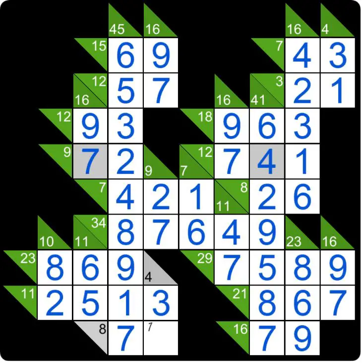 Puzzle Page Kakuro April 24 2021 Answers PuzzlePageAnswers net